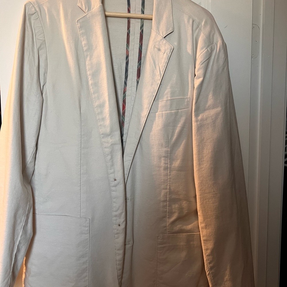 Tailor Vintage Cream Lightweight Shirt Jacket